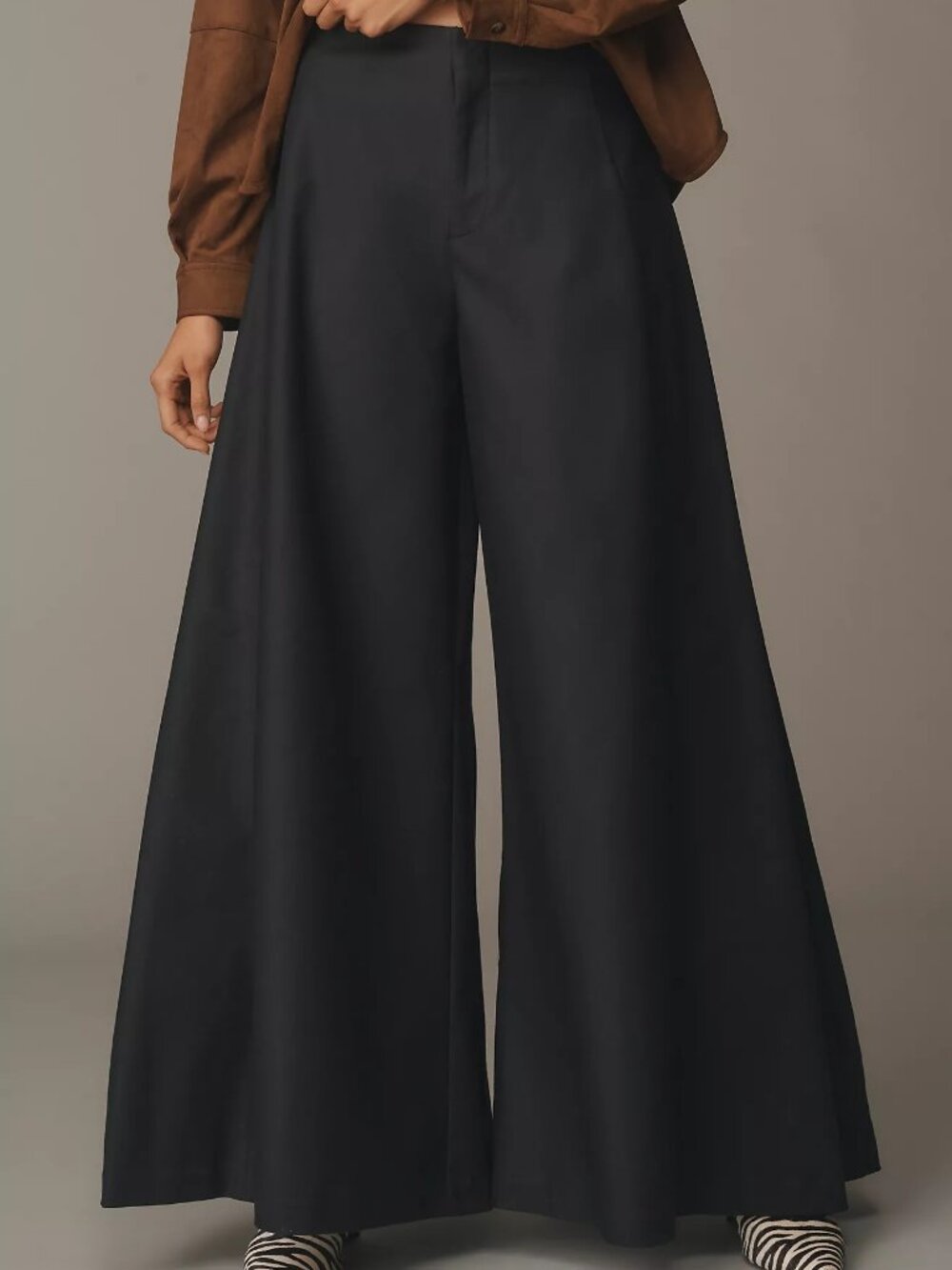 Anthropologie Maeve A-Line Palazzo Pants Sz 8 $158 NWT - Picture 2 of 4